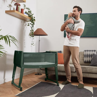 Bambinista - SNUZ - Bedding - SNUZPod Studio Bedside Crib - Berlin Green