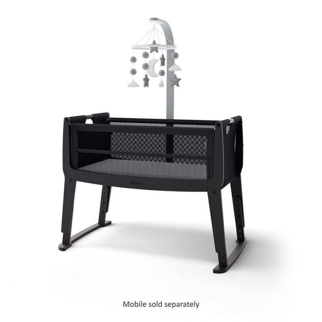 Bambinista - SNUZ - Bedding - SNUZPod Studio Bedside Crib - Brooklyn Graphite