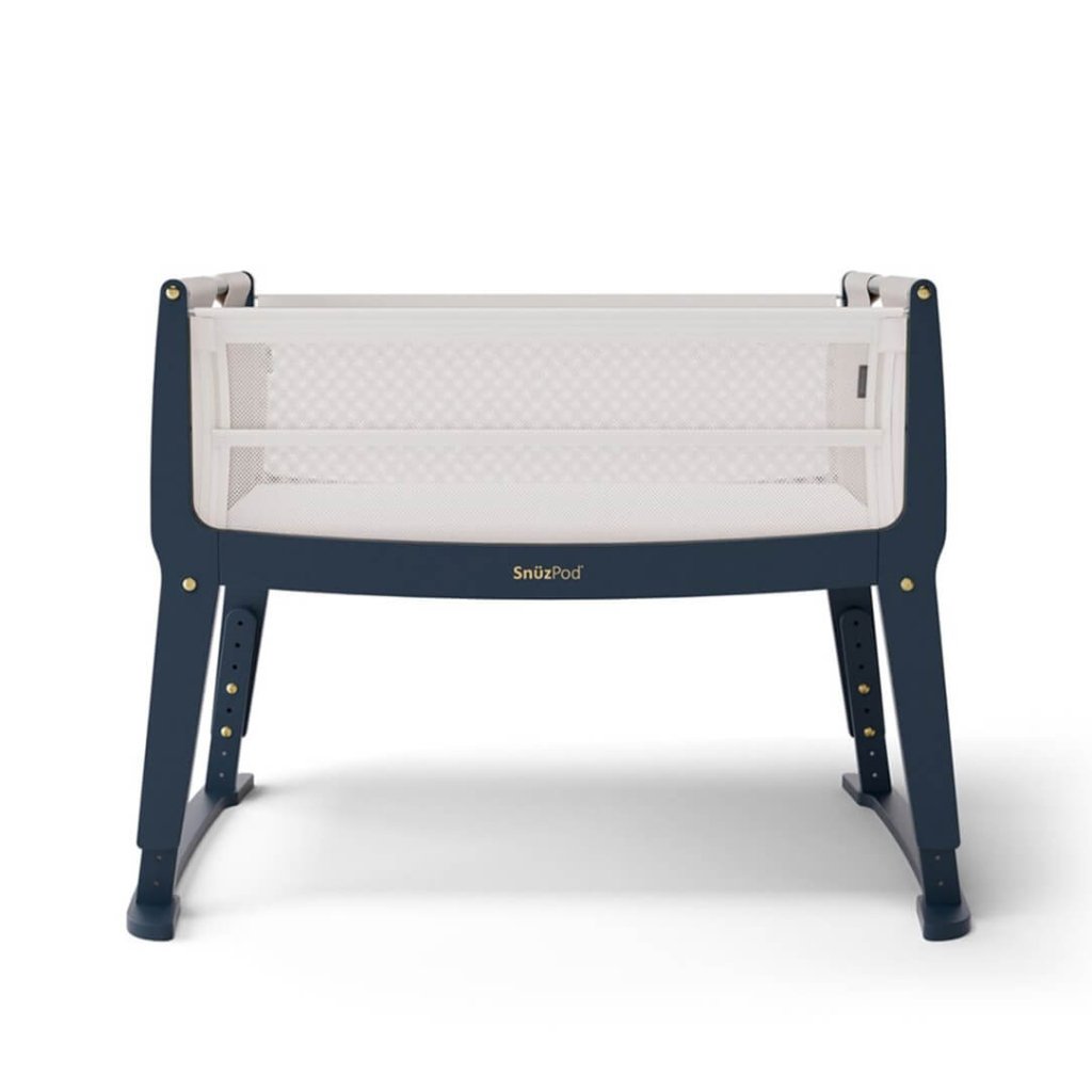 Bambinista - SNUZ - Bedding - SNUZPod Studio Bedside Crib - London Navy