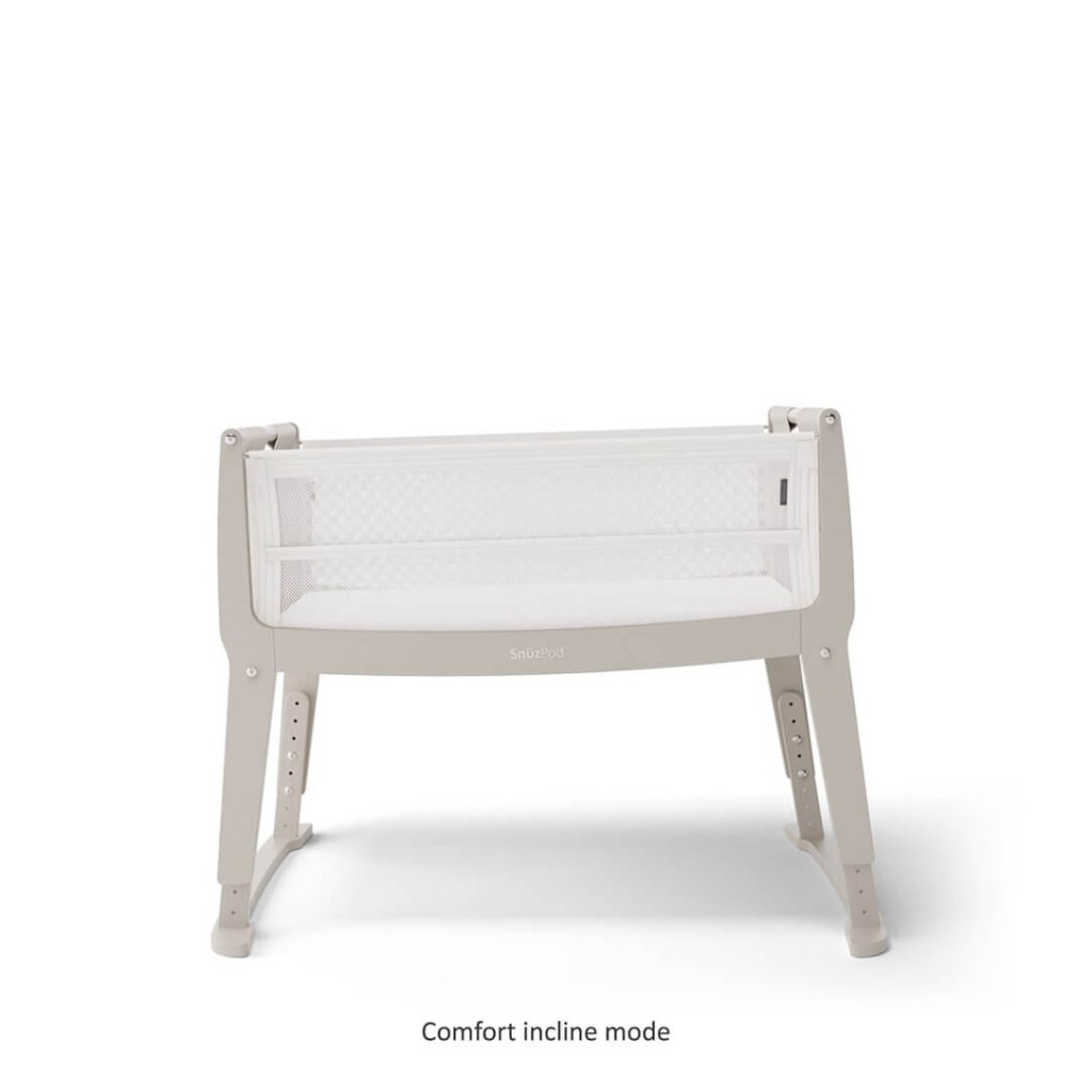 Bambinista - SNUZ - Bedding - SNUZPod Studio Bedside Crib - Oslo Grey