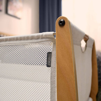 Bambinista - SNUZ - Bedding - SNUZPod Studio Bedside Crib - Stockhold Natural