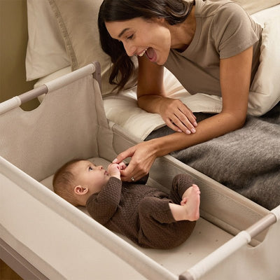 Bambinista - SNUZ - Bedding - SnuzPod5 Bedside Crib - Mocha