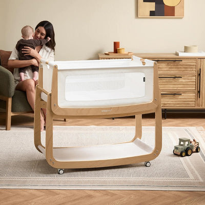 Bambinista - SNUZ - Bedding - SnuzPod5 Bedside Crib - Natural