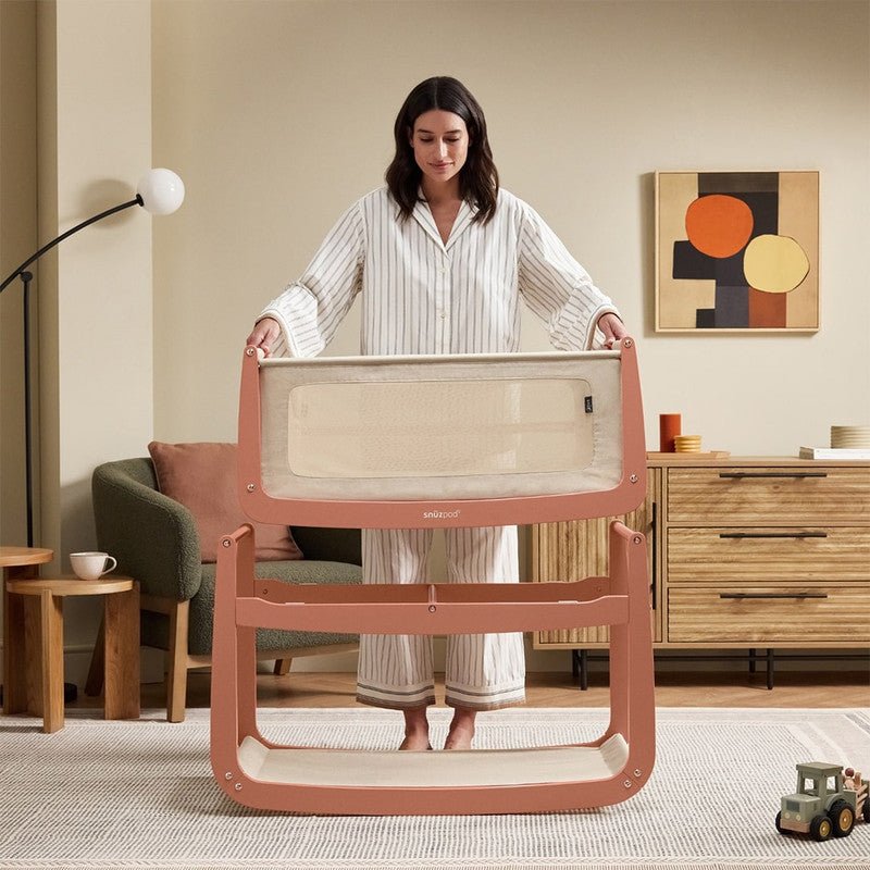 Bambinista - SNUZ - Bedding - SnuzPod5 Bedside Crib - Terracotta