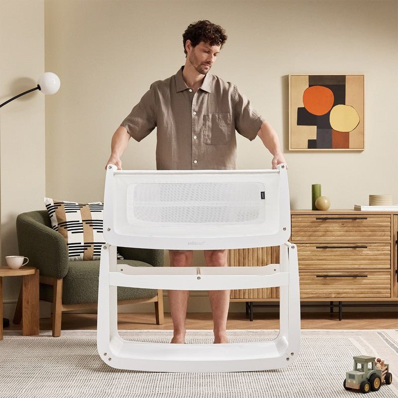 Bambinista - SNUZ - Bedding - SnuzPod5 Bedside Crib - White