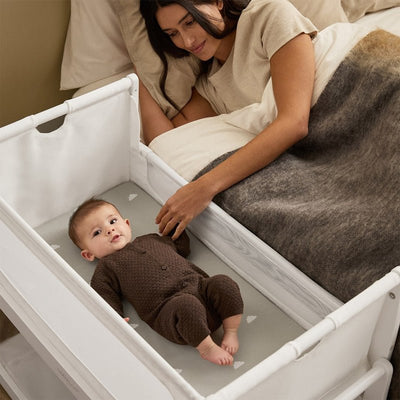 Bambinista - SNUZ - Bedding - SnuzPod5 Bedside Crib - White