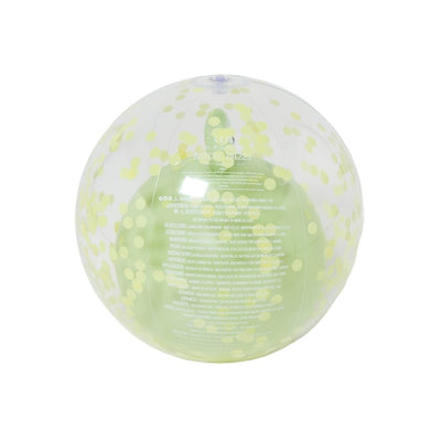 Bambinista-SUNNYLIFE--SUNNYLIFE 3D Inflatable Beach Ball Cookie the Croc Light Khaki