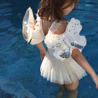 Bambinista - SUNNYLIFE - SUNNYLIFE Kids Inflatable Arm Bands Cotton Candy Glitter