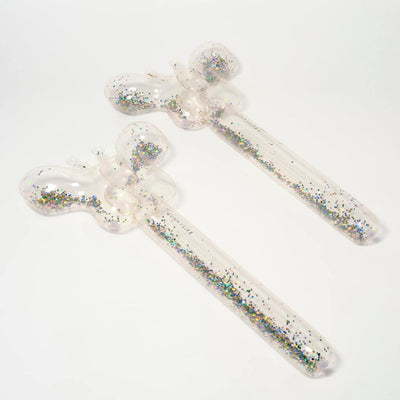 Bambinista - SUNNYLIFE - SUNNYLIFE Kids Inflatable Noodle Cotton Candy Glitter Set of 2