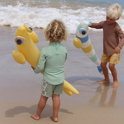 Bambinista - SUNNYLIFE - SUNNYLIFE Kids Inflatable Noodle Finn the Fish Multi Set of 2