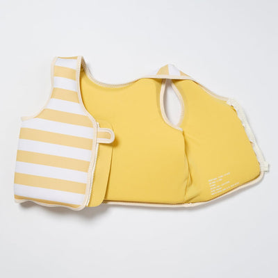 Bambinista - SUNNYLIFE - SUNNYLIFE Kids Swim Vest Sid the Seagull Mustard Stripe