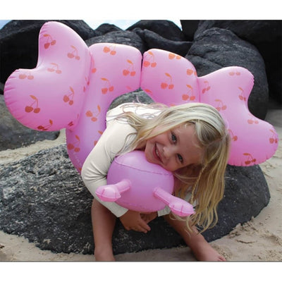 Bambinista - SUNNYLIFE - SUNNYLIFE Kids Tube Pool Ring Cotton Candy Cherry
