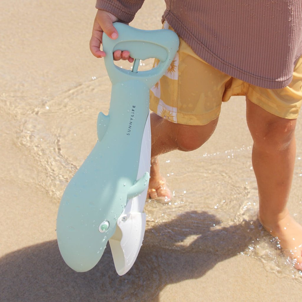 Bambinista - SUNNYLIFE - SUNNYLIFE Sand Claws Whale Green