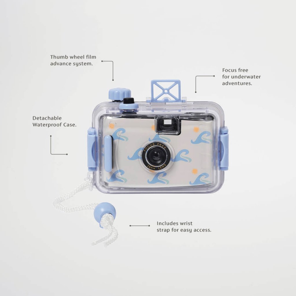 Bambinista - SUNNYLIFE - SUNNYLIFE Underwater Camera Sid the Seagull Blue Wave