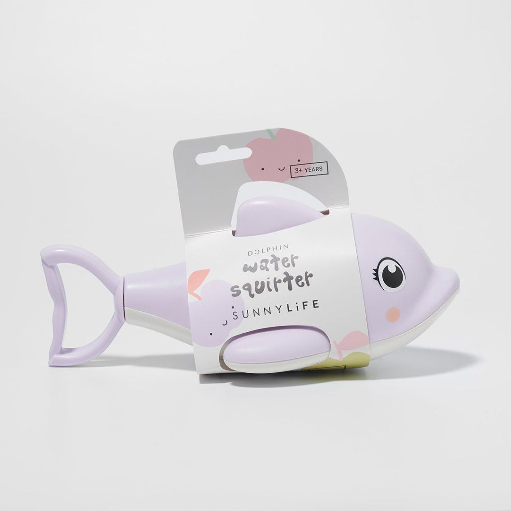Bambinista-SUNNYLIFE--SUNNYLIFE Water Squirters Dolphin Pastel Lilac