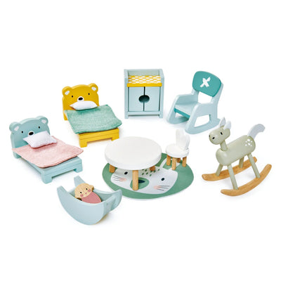Bambinista - TENDER LEAF TOYS - Toys - TENDER LEAF Dovetail Complete Bundle - Includes House, 5 x Room Sets and Doll Family