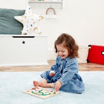 Bambinista - THE VERY HUNGRY CATERPILLAR - Toys - THE VERY HUNGRY CATERPILLAR Wooden Shape Puzzle