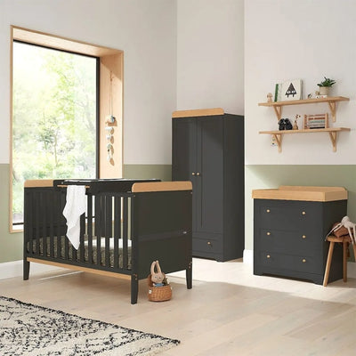 Bambinista-TUTTI BAMBINI-Travel-TUTTI BAMBINI Rio 3pc Room Set - Slate/Oak