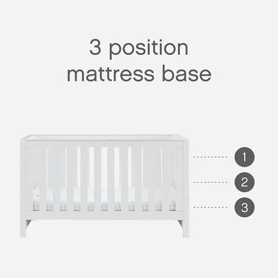 Bambinista-TUTTI BAMBINI-Travel-TUTTI BAMBINI Tivoli 2 Piece Room Set - White