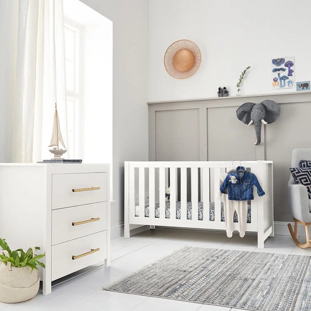 Bambinista-TUTTI BAMBINI-Travel-TUTTI BAMBINI Tivoli 2 Piece Room Set - White