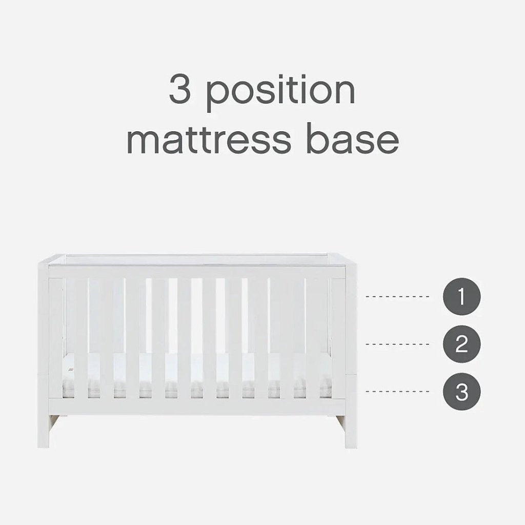 Bambinista-TUTTI BAMBINI-Travel-TUTTI BAMBINI Tivoli 3 Piece Room Set - White