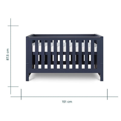 Bambinista-TUTTI BAMBINI-Travel-TUTTI BAMBINI Tivoli Cot Bed - Navy
