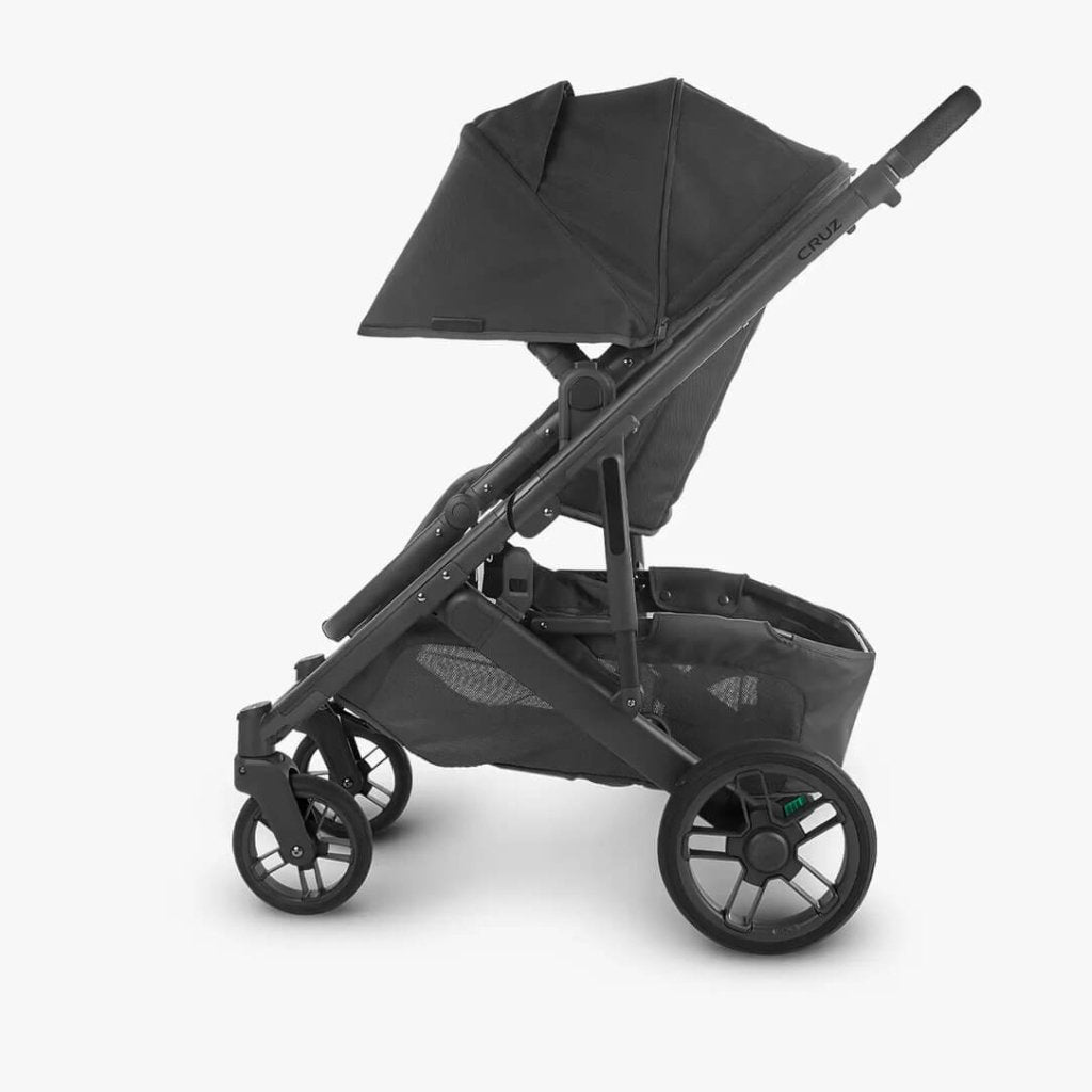 Bambinista - UPPABABY - Travel - UPPABABY CRUZ V2 Stroller - Charcoal | Carbon Frame | Black Leather (Jake)