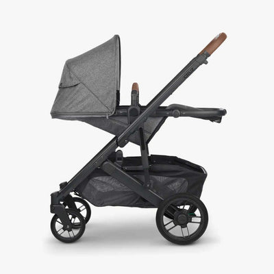 Bambinista - UPPABABY - Travel - UPPABABY CRUZ V2 Stroller - Charcoal Mélange | Carbon Frame | Saddle Leather (Greyson)