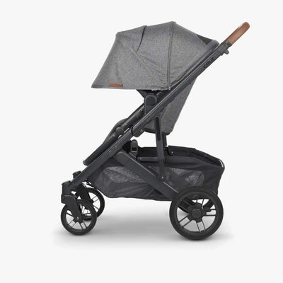 Bambinista - UPPABABY - Travel - UPPABABY CRUZ V2 Stroller - Charcoal Mélange | Carbon Frame | Saddle Leather (Greyson)