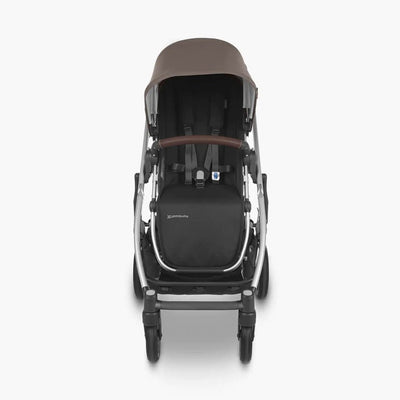 Bambinista - UPPABABY - Travel - UPPABABY CRUZ V2 Stroller - Dark Taupe | Silver Frame | Chestnut Leather (Theo)