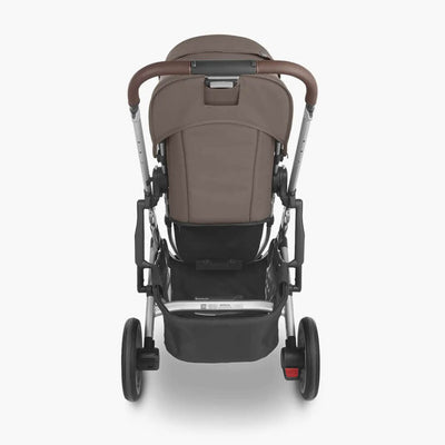 Bambinista - UPPABABY - Travel - UPPABABY CRUZ V2 Stroller - Dark Taupe | Silver Frame | Chestnut Leather (Theo)
