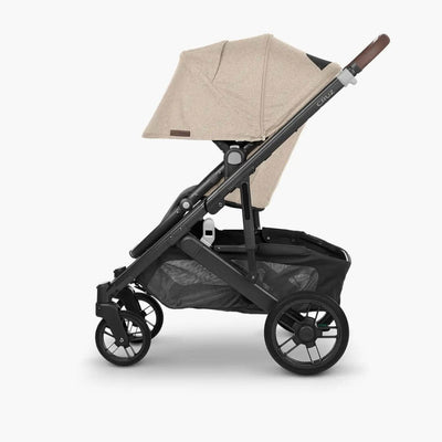 Bambinista - UPPABABY - Travel - UPPABABY CRUZ V2 Stroller - Oat Mélange | Carbon Frame | Chestnut Leather (Liam)