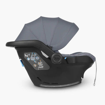 Bambinista - UPPABABY - Travel - UPPABABY MESA 2021 I - size Car Seat - Blue Melange (Gregory)