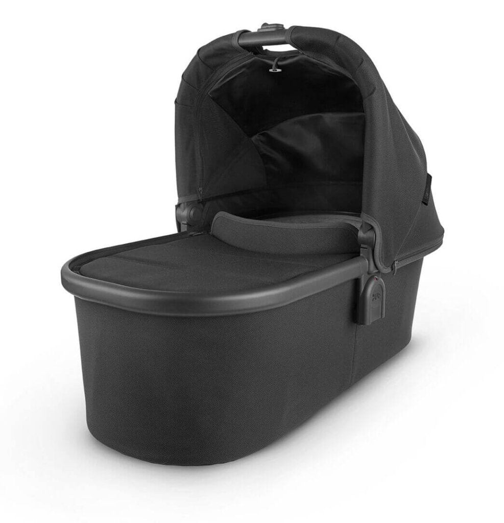 Bambinista - UPPABABY - Travel - UPPABABY VISTA V2 and CRUZ V2 Carry Cot - Black | Carbon (Jake)