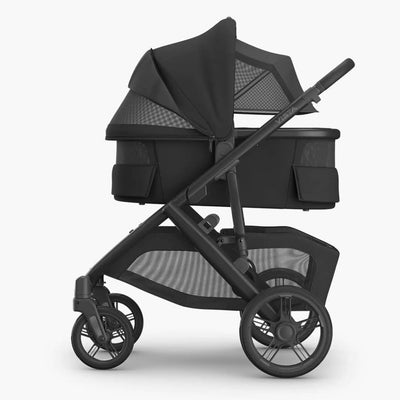 Bambinista - UPPABABY - Travel - UPPABABY VISTA V3 Carrycot - Charcoal | Carbon Frame (Jake)