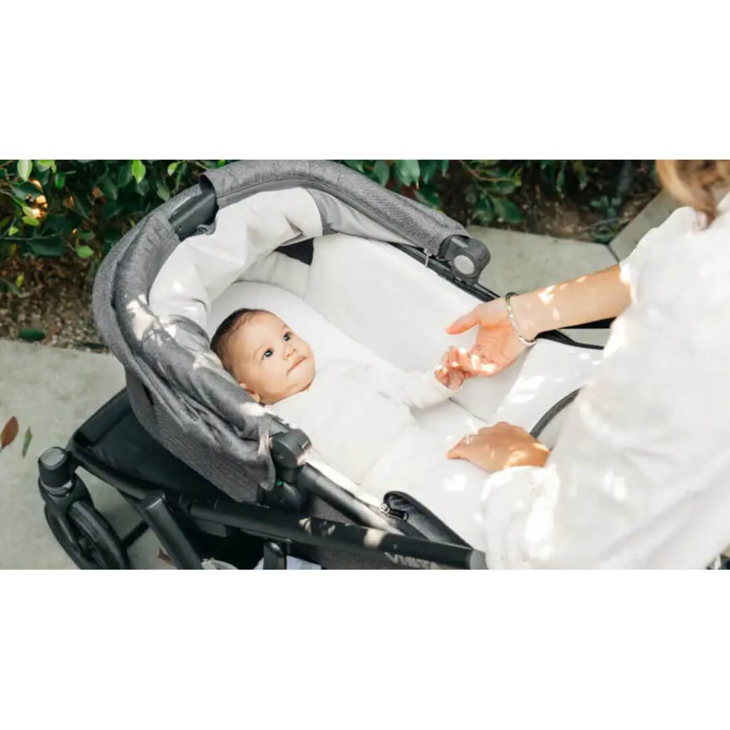 Bambinista - UPPABABY - Travel - UPPABABY VISTA V3 Carrycot - Charcoal | Carbon Frame (Jake)