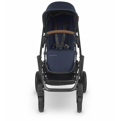 Bambinista - UPPABABY - Travel - UPPABABY VISTA V3 Pushchair with Bassinet - Navy/Carbon/Saddle Leather (Noa)