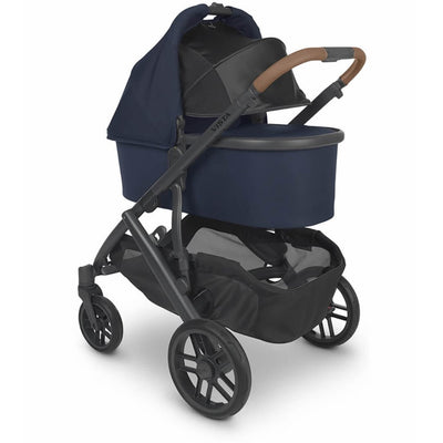 Bambinista - UPPABABY - Travel - UPPABABY VISTA V3 Pushchair with Bassinet - Navy/Carbon/Saddle Leather (Noa)