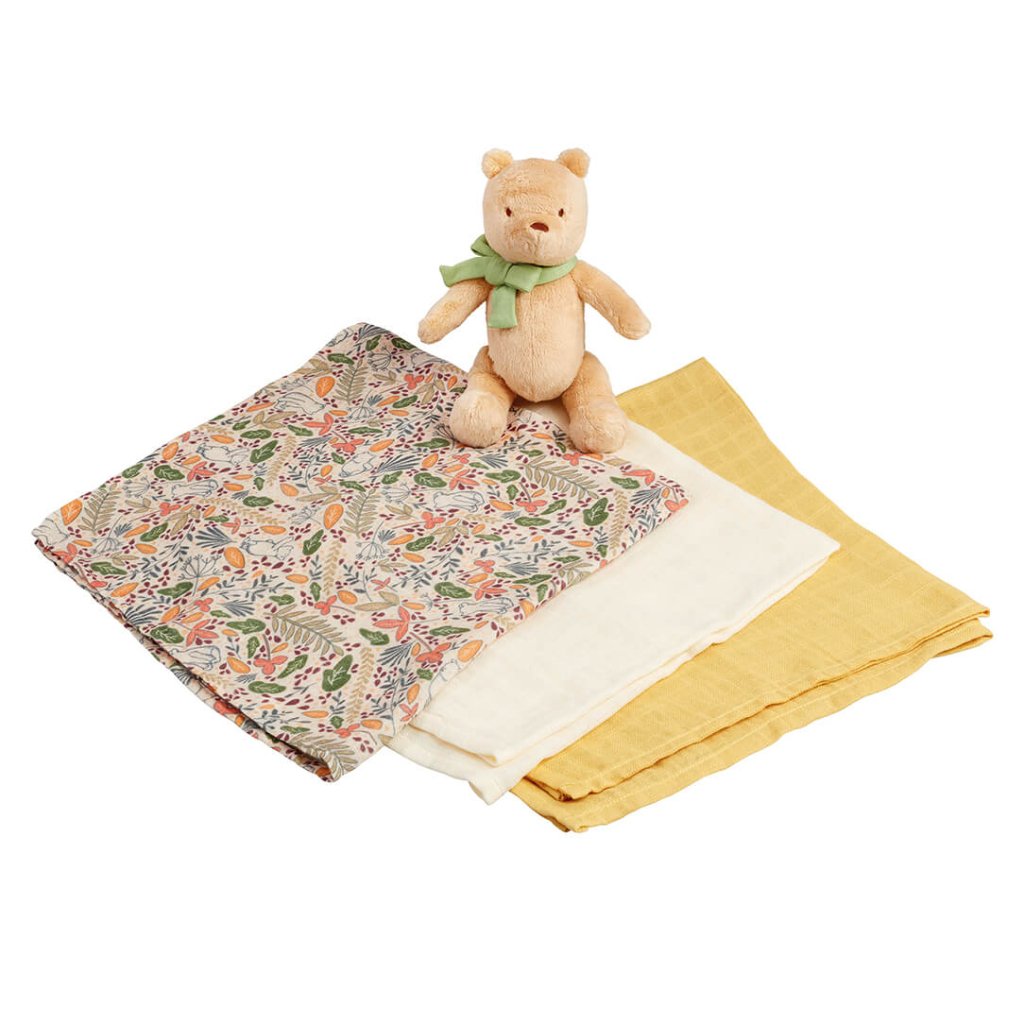 Bambinista - WINNIE THE POOH - Toys - Winnie the Pooh Always & Forever Soft Toy with Muslin Gift Set