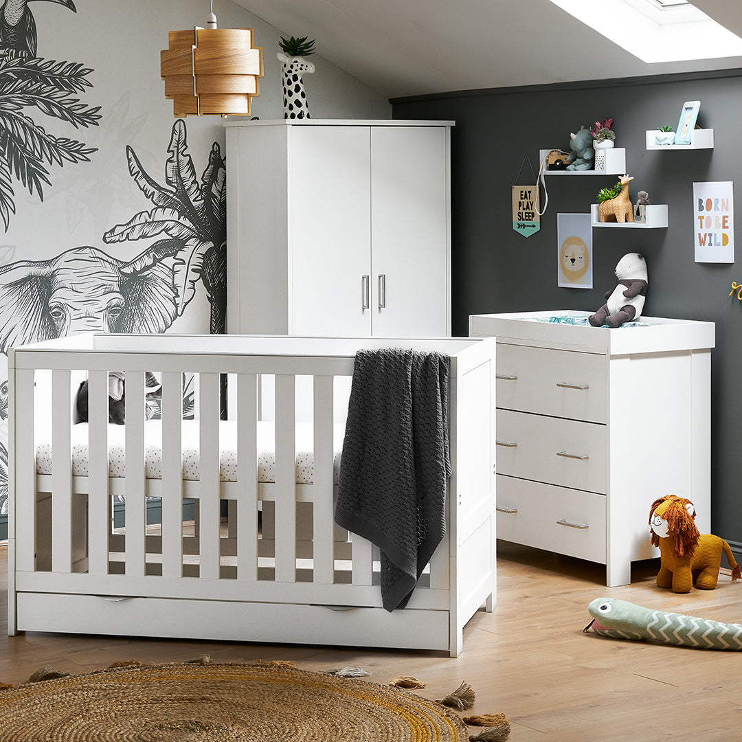 OBABY Nika 3 Piece Room Set & Underdrawer 