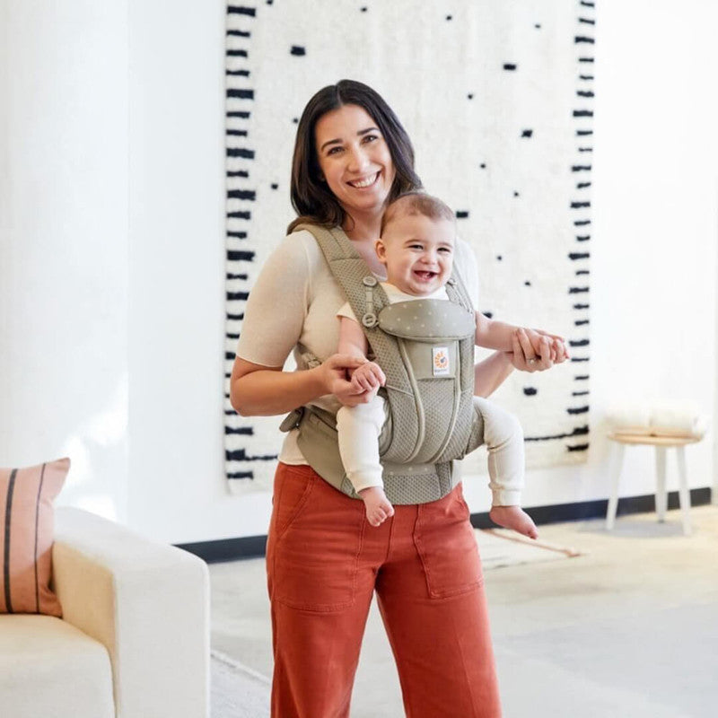 ERGOBABY Omni Breeze Baby Carrier - Soft Olive Diamond