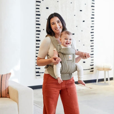 ERGOBABY Omni Breeze Baby Carrier - Soft Olive Diamond