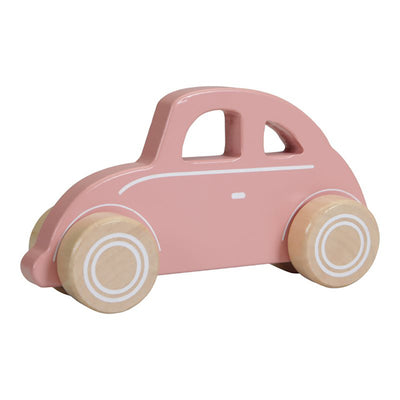 Little Dutch Wooden Toy Car Pink