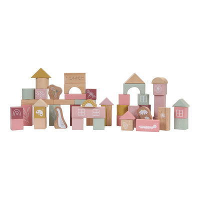 Little Dutch Building Blocks Pink