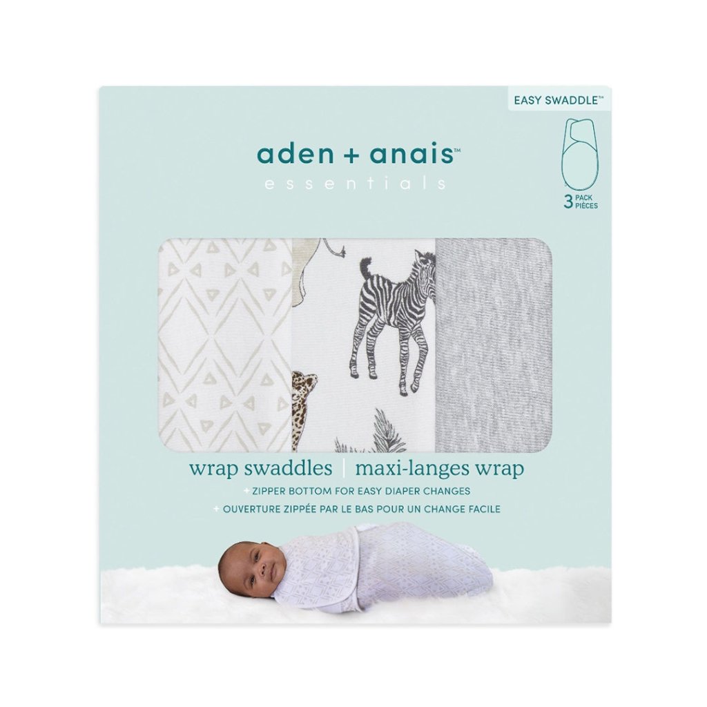 Bambinista-ADEN + ANAIS-Blanket-ADEN + ANAIS 3-pack Easy Swaddle Wraps - Toile
