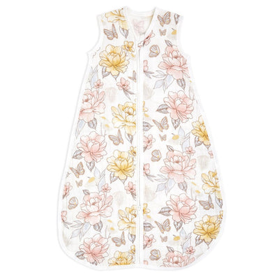 Bambinista-ADEN + ANAIS-Pyjamas-ADEN + ANAIS Earthly Rosewood Organic Cotton Light Sleeping Bag 1.0 Tog