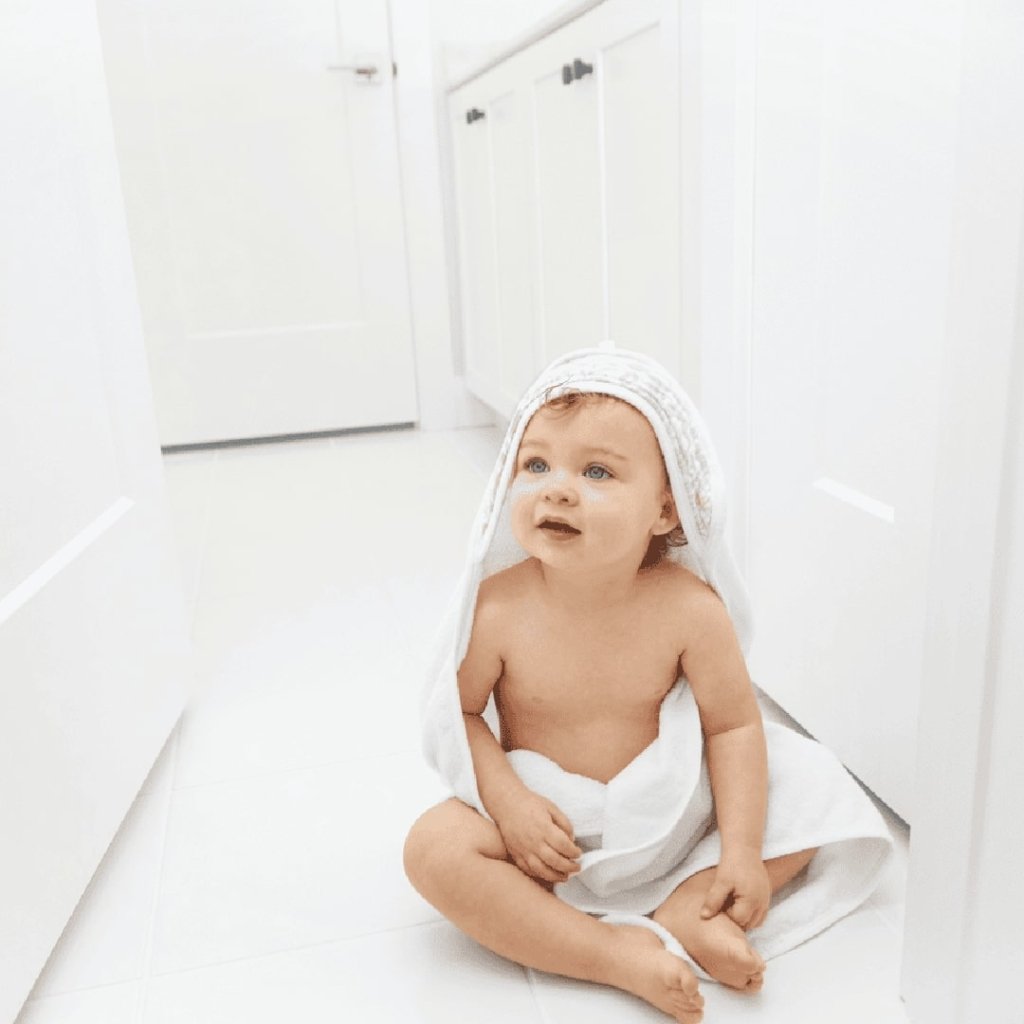 Bambinista-ADEN + ANAIS-Towels-ADEN + ANAIS Essentials Cotton Muslin Hooded Towels 2 Pack - Damsel