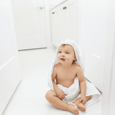 Bambinista-ADEN + ANAIS-Towels-ADEN + ANAIS Essentials Cotton Muslin Hooded Towels 2 Pack - Damsel