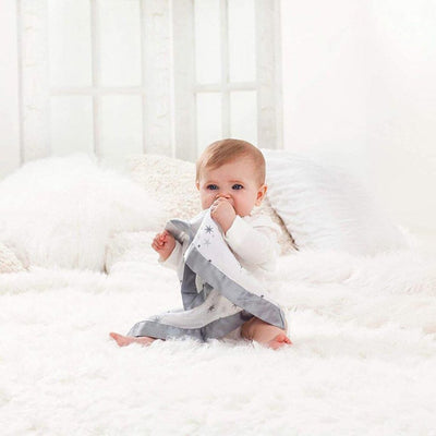 Bambinista-ADEN + ANAIS-Blankets-ADEN + ANAIS Essentials Cotton Muslin Security Blankets - Dusty 2-pack