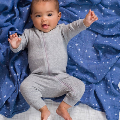 Bambinista-ADEN + ANAIS-Blankets-ADEN + ANAIS Essentials Cotton Muslin Swaddles - Time To Dream 4-pack